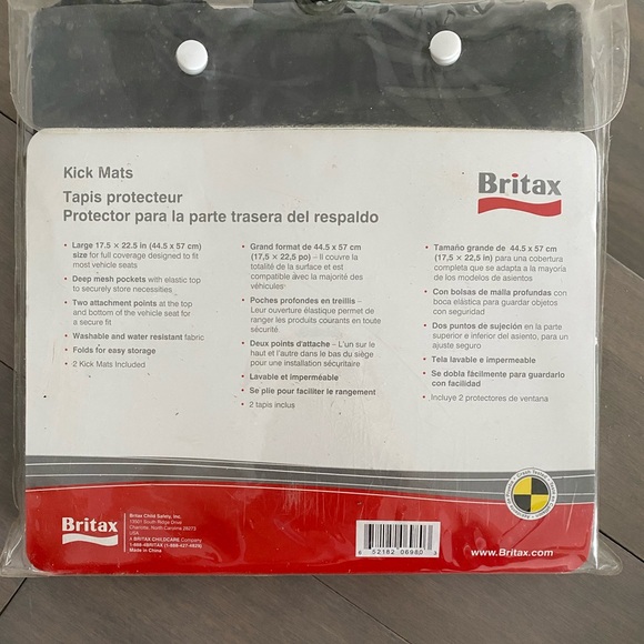 NWT Britax kick mats - Picture 3 of 3